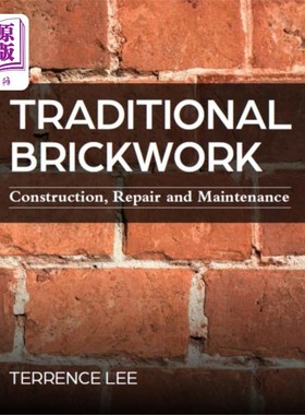 海外直订Traditional Brickwork 传统的砖砌的