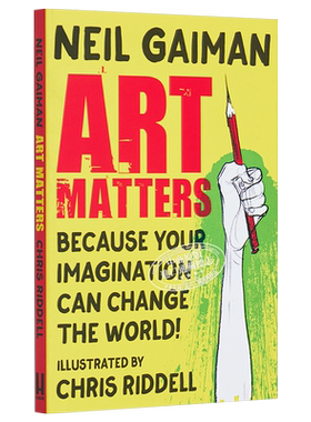 尼尔 盖曼 艺术方法 写作技巧 英文原版 Art Matters Neil Gaiman 美国众神作者【中商原版】