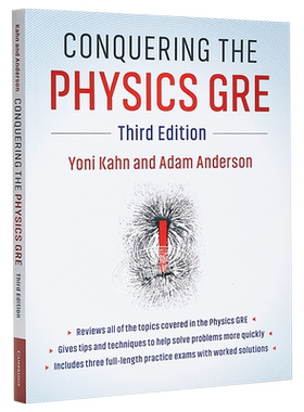 预售 Conquering the Physics GRE 英文原版 征服物理GRE考试 Yoni Kahn【中商原版】