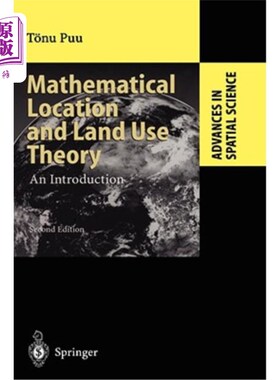 海外直订Mathematical Location and Land Use Theory: An Introduction 数学区位与土地利用理论：导论