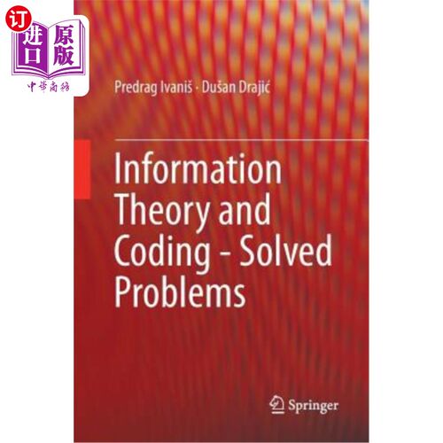 海外直订Information Theory and Coding - Solved Problems 信息论与编码解决问题
