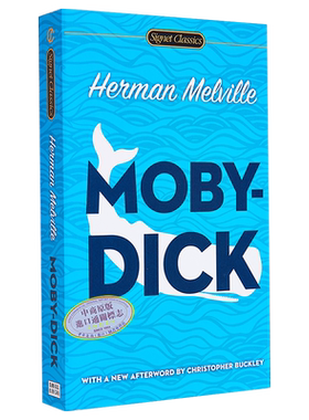 预售 【中商原版】[英文原版] Moby- Dick 大白鲸 英文版 赫尔曼·梅尔维 Signet 版