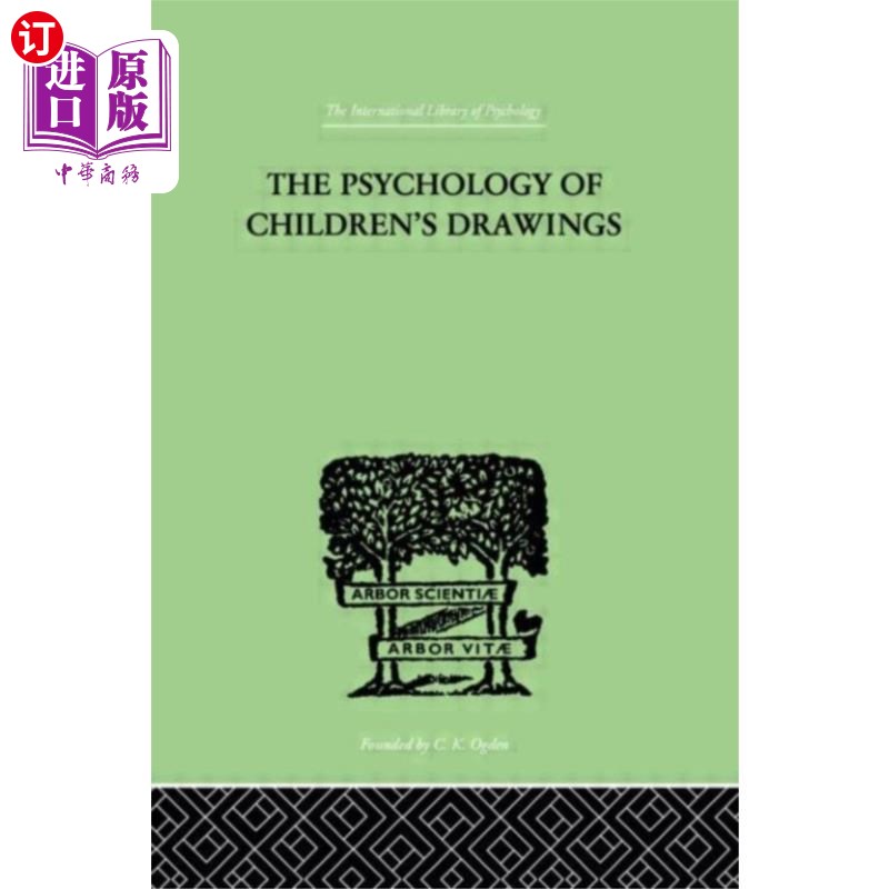 海外直订Psychology of Children's Drawings 儿童绘画心理学
