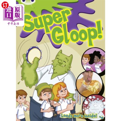 海外直订Bug Club Independent Comic Year 1 Green Super Gloop 虫子俱乐部独立漫画第1年绿色超级格洛普