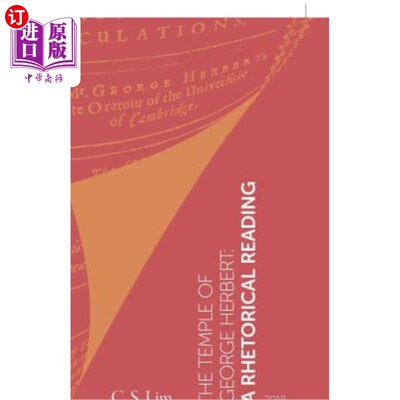 海外直订The Temple of George Herbert: A Rhetorical Reading 《乔治·赫伯特的神庙:修辞解读》