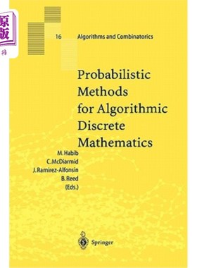 海外直订Probabilistic Methods for Algorithmic Discrete Mathematics 算法离散数学的概率方法