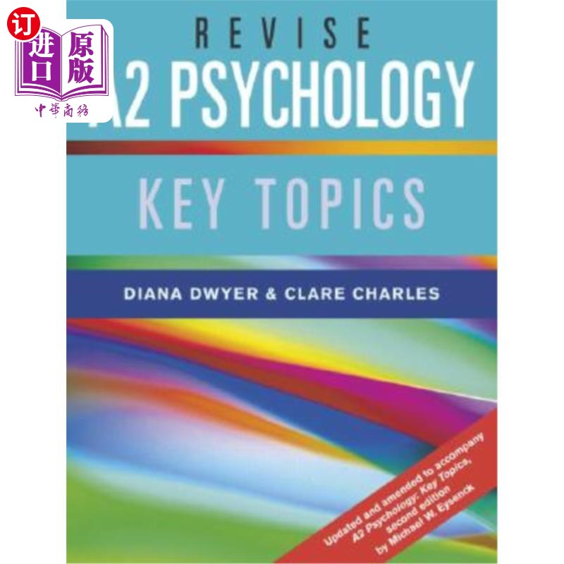 海外直订Revise A2 Psychology: Key Topics 修订A2心理学：关键主题