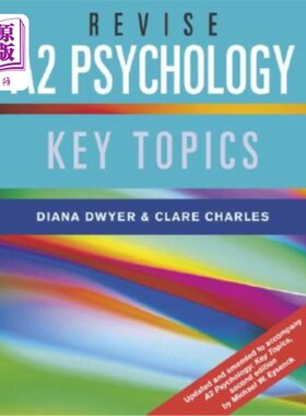 海外直订Revise A2 Psychology: Key Topics 修订A2心理学：关键主题