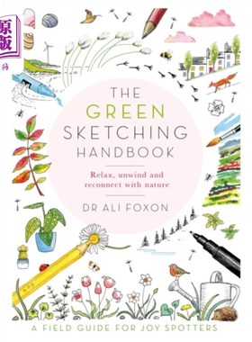 海外直订Green Sketching Handbook 绿色素描手册