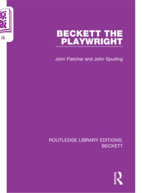 海外直订Beckett the Playwright 贝克特的剧作家