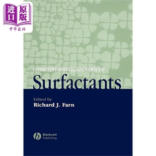 现货 Farn And 中商原版 英文原版 Chemistry Richard Surfactants 表面活性剂化学与技术 Technology