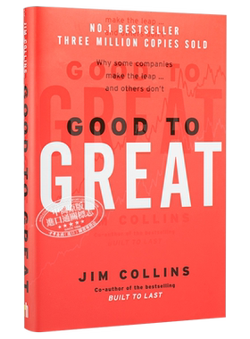 从优秀到卓越 英文原版 Good to Great 柯斯林 畅销百万册的管理智慧 豆瓣8分【中商原版】