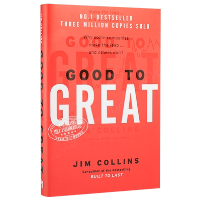 从优秀到卓越 英文原版 Good to Great 柯斯林 畅销百万册的管理智慧 豆瓣8分【中商原版】