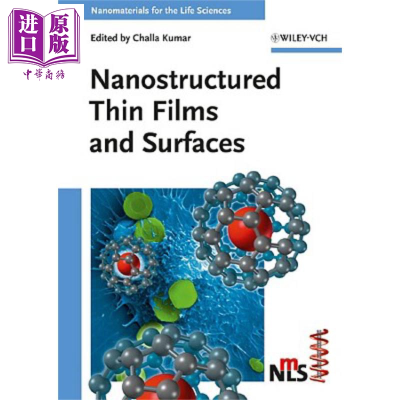 现货 纳米结构薄膜与表面 Nanostructured Thin Films And Surfaces 英文原版 Challa Kumar【中商原版】wiley