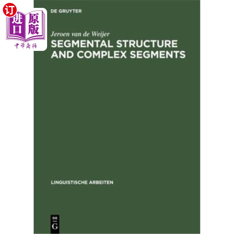 海外直订Segmental Structures and Complex Segments 节段结构和复杂节段
