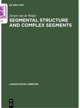 海外直订Segmental Structures and Complex Segments 节段结构和复杂节段