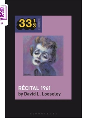 海外直订édith Piaf's Récital 1961 edith piaf 1961年的独奏会