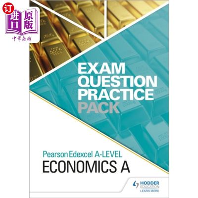 海外直订Pearson Edexcel A Level Economics A Exam Questio... Pearson Edexcel A Level经济学A考试问题练习包