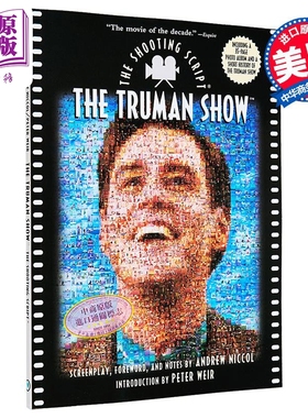 预售 楚门的世界 拍摄剧本 英文原版 The Truman Show Shooting Script Andrew Niccol 影视周边书
