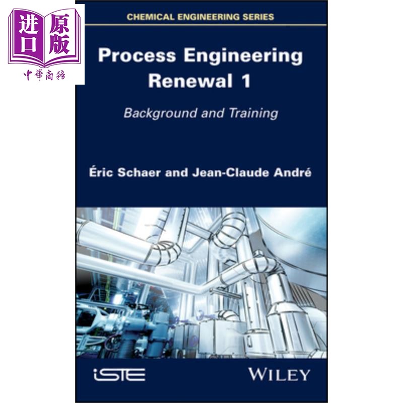 现货 工艺工程更新 1 背景与培训 Process Engineering Renewal 1 英文原版 Eric Schaer 物质能源过程工程 人工智能【中商原版】