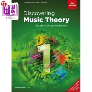 海外直订Discovering Music Theory, The ABRSM Grade 1 Work... 《发现乐理》，英国ABRSM一级练习册