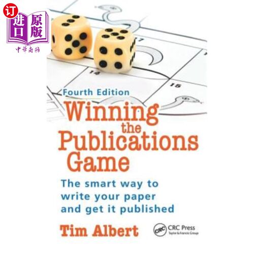 海外直订医药图书Winning the Publications Game: The Smart Way to Write Your Paper and Get It Publ 赢得出版物游戏:写