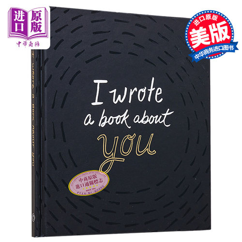 关于你的故事 我写了一本关于你的书 英文原版 I Wrote A Book About You M H Clark 插画绘本 治愈系画风 精装礼品书