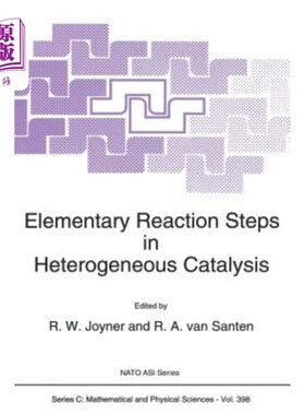 海外直订Elementary Reaction Steps in Heterogeneous Catalysis 多相催化中的基本反应步骤