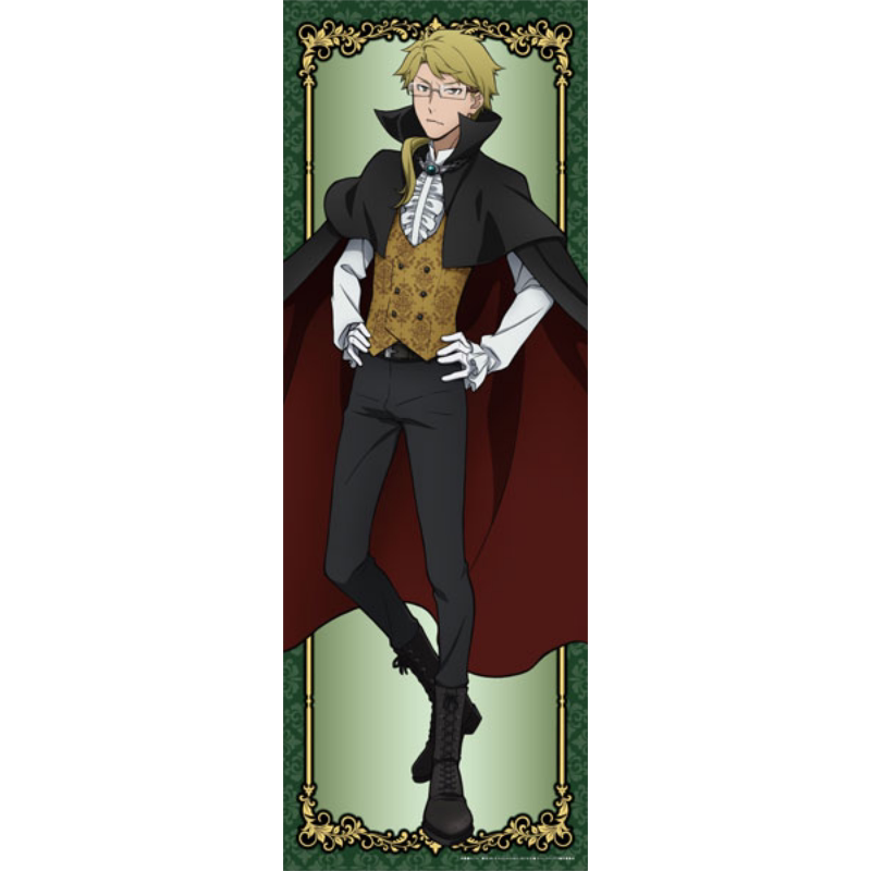 现货 文豪野犬等身大挂画 vampire款 国木田独歩 日文原版 文豪ストレイドッグス 等身大タペストリー【中商原版】
