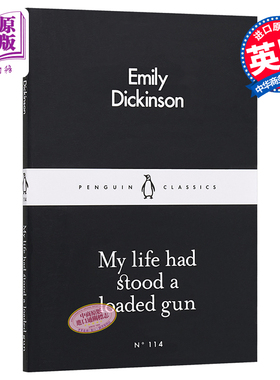 LBS 114 My Life Had Stood a Loaded Gun 英文原版 小黑书 114 艾米莉 狄金森 我的生命 一把上膛的枪 Emily【中商原版】