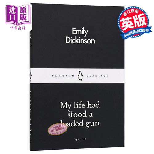 LBS 114 My Life Had Stood a Loaded Gun 英文原版 小黑书 114 艾米莉 狄金森 我的生命 一把上膛的枪 Emily【中商原版】