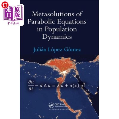 海外直订Metasolutions of Parabolic Equations in Populati... 种群动力学中抛物方程的元解