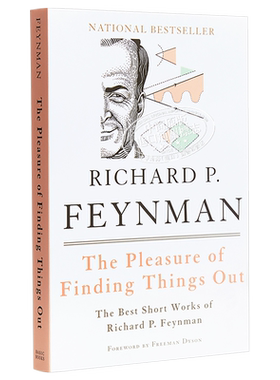 发现的乐趣 费曼演讲 访谈集 英文原版 豆瓣阅读 The Pleasure of Finding Things Out【中商原版】科普读物 物理学