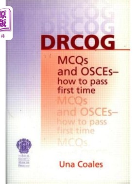 海外直订医药图书DRCOG MCQs and OSCEs - how to pass first time DRCOG MCQs和osce -如何第一时间通过