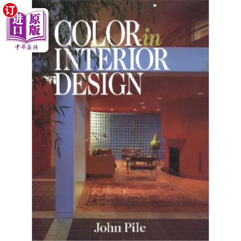 海外直订Color in Interior Design CL 室内设计色彩