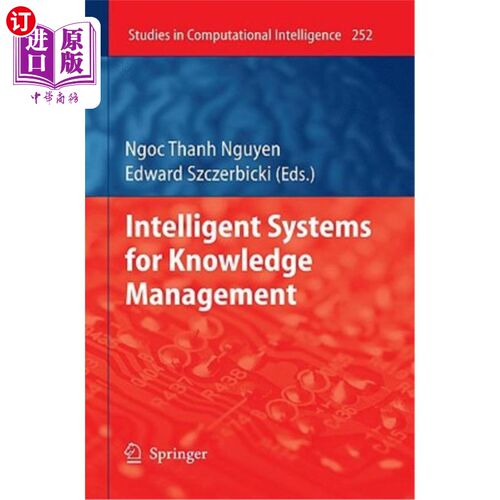 海外直订Intelligent Systems for Knowledge Management 知识管理智能系统