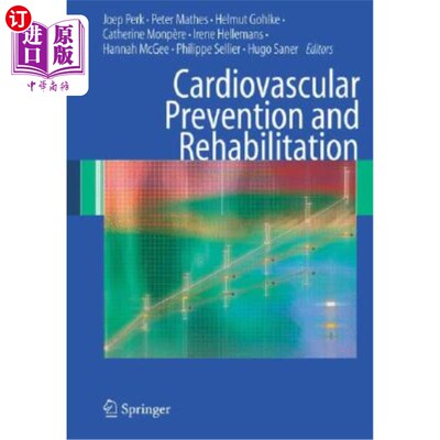 海外直订医药图书Cardiovascular Prevention and Rehabilitation 心血管预防与康复