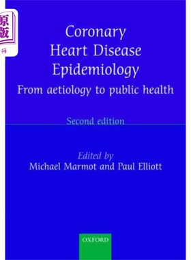 海外直订医药图书Coronary Heart Disease Epidemiology 冠心病流行病学