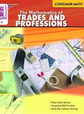 海外直订The Mathematics of Trades & Professions: Consumer Mathematics Reproducible 行业的数学:可复制的消费者数学