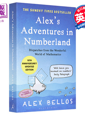 Alex's Adventures in Numberland Dispatches 英文原版 亚历克斯在数字王国的冒险 Alex Bellos【中商原版】