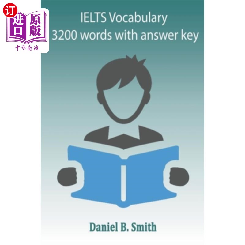 海外直订IELTS Vocabulary 3200 words with answer Key雅思词汇3200个单词，带答案