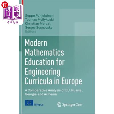 海外直订Modern Mathematics Education for Engineering Curricula in Europe: A Comparative  欧洲工程课程现代数学教育: