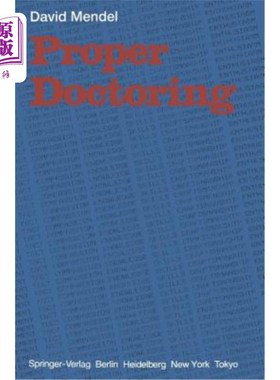 海外直订医药图书Proper Doctoring 适当的治疗