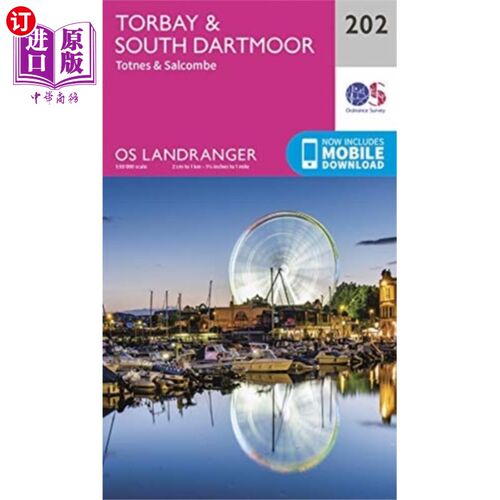 海外直订Torbay & South Dartmoor 托贝和南达特穆尔