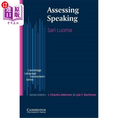 海外直订Assessing Speaking 评估口语