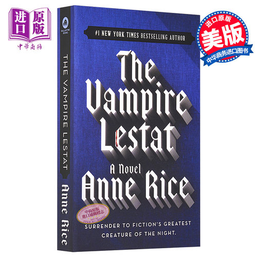 吸血鬼史诗系列2 吸血鬼莱斯特 豆瓣阅读 英文原版 The Vampire Chronicles 02 The Vampire Lestat Anne Rice【中商原版】