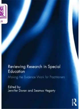 海外直订Reviewing Research in Special Education: Making the Evidence Work for Practition 特殊教育研究述评:让证据对