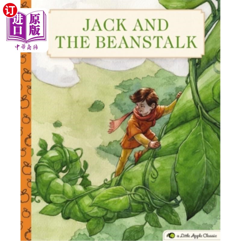 海外直订Jack and the Beanstalk: A Little Apple Classic 杰克和豆茎:小苹果经典