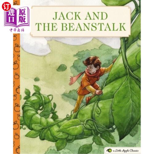海外直订Jack and the Beanstalk: A Little Apple Classic 杰克和豆茎:小苹果经典