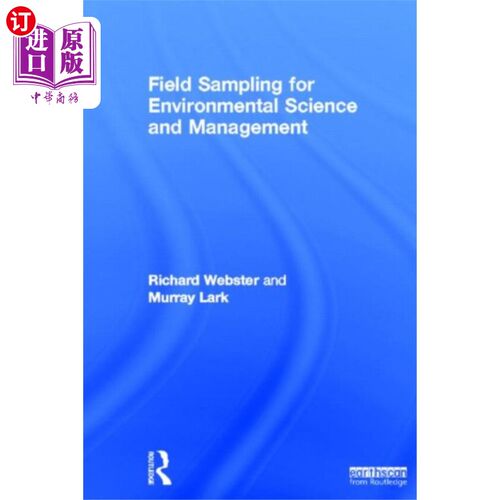 海外直订Field Sampling for Environmental Science and Man... 环境科学与管理的实地取样